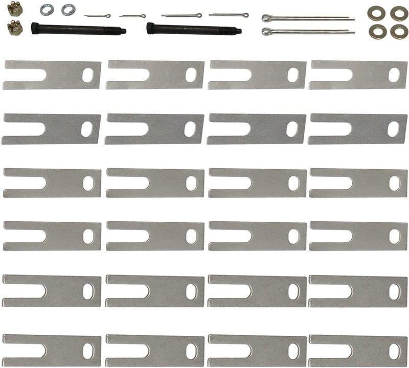 LAFORMO Stainless Steel Trailing Arm Shim Kit With Hardware Compatible With Chevy Corvette 1963-1982 (Never Rust.) - Image 3